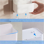 2pc Clear Wall Mount Organizer, Adhesive Cabinet Door Organizer, Self Adhesive - Image 7