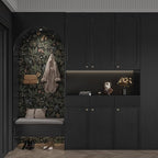 Abyssaly Black Wood Wallpaper 15.7 Inch X 196 Inch Peel and Stick Paper - Image 8
