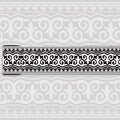 Wallpaper Border Trim Peel and Stick Vintage Black and White Boarders Self by WEISENI