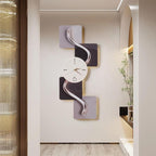 homary 39.4" Silent LED Wall Clock by Homary