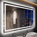 LOAAO 77X36 LED Bathroom Mirror by LOAAO
