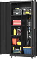 Metal Garage Storage Cabinet by Firstsky