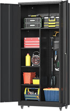 Metal Garage Storage Cabinet by Firstsky