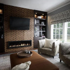 EverStone Aged Brick Faux Brick Panel, 46 7/8"W x 27"H x 1 1/4"D, Terracotta - Image 11