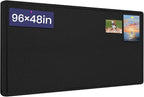 Extra Large Bulletin Board, 95 X 47 inches Cork Board by Hrrtyueg