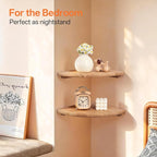 Gieanoo Floating Corner Shelves - Image 8