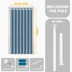 AJAZZ Blackout Accordion Door - Image 2