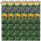 36 Pockets Living Wall Planter Indoor, Self Watering Wall Hanging Planters - Image 2