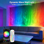 Wave Wall Light, 30W Smart RGBW Water Ripple Projector - Image 4