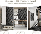 12Pack Acoustic Panels, Self-Adhesive Sound Proof Panels - Image 6