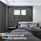 Art3d 8-Pack WPC Slat Panel for Interior Decor, Decorative Fluted Accent Wall - Image 3