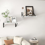 Heimlove White Deep Floating Shelves - Image 6