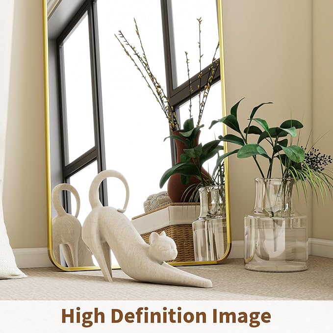 BEAUTYPEAK Full Length Mirror, Suitable - Image 2