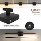 Rayogale 32 Inch Rechargeable Battery Operated Wall Sconce Set 2, 8000mAh - Image 3