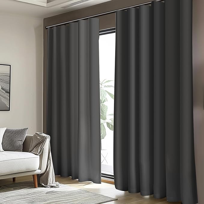 Room Divider Curtains, Noise Reduction, W100 × L84 Inch, 1 Panel - Image 8