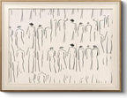 VIYYIEA Framed Wall Art for Living Room, Sketch Canvas Prints, Minimalist Home by VIYYIEAART