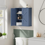 Homleke Bathroom Wall Cabinet, Over Toilet Storage Cabinet - Image 6