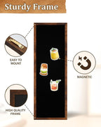Magnetic Chalkboard for Wall, Long Chalk Board, Wall Hanging Menu for Restaurant - Image 4