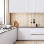 Grasscloth Peel and Stick Wallpaper White Gold Wallpaper15.7 x 118" Linen - Image 4