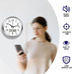 HITO 14 Inch Silent Wall Clock Battery Operated - Image 2