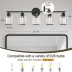 Crystal Bathroom Light Fixtures, Bathroom Lighting Fixtures Over Mirror - Image 2