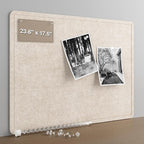 Large Felt Bulletin Board for Wall, Soft Felt Cork Board for Office, Home by CreateYourIdealSpace