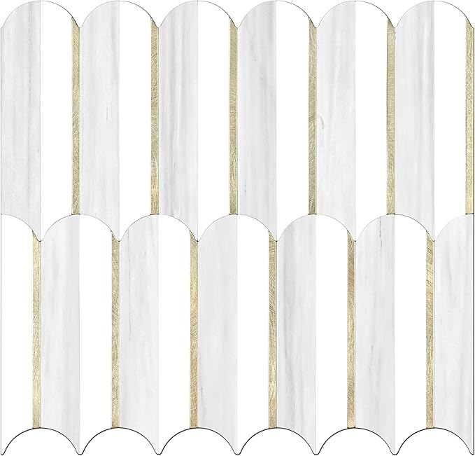 Vamos Tile Peel and Stick Backsplash Seamless Tile, 1-Sheet Stick on Backsplash by VamosTile