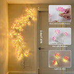 Cherry Blossom Tree Branch Lights: Cherry Blossom Willow Vine Garland - Image 9