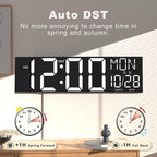 JALL 30" Large Digital Wall Mount Clock - Image 5