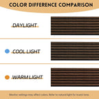 2 Pack Wood Panels for Wall, 106.3" × 11" Wood Slat Acoustic Panels for Wall - Image 7