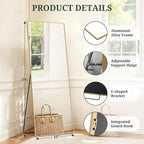 Mirror Full Length 58"x19" Full Body Floor Mirror - Image 4