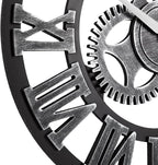 28" Whisper Ticking Silent Wall Clock - Image 2