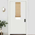 LazBlinds No Tools No Drill Bamboo Roller Shades, Cordless Bamboo Blinds by LazBlinds