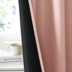RYB HOME 100% Blackout Short Curtains - Image 4