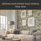 AZ Faux High-Density Polyurethane Faux Stone Wall Covering Panels - Image 2