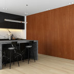 8-Pack WPC Wall Panels 118’’ x 6.3’’ 3D Slat Wall Panel Acoustic Wall Paneling - Image 5