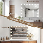 Hollywood Vanity Mirror with Lights, 15 Led Bulbs, 3 Lighting Modes - Image 5
