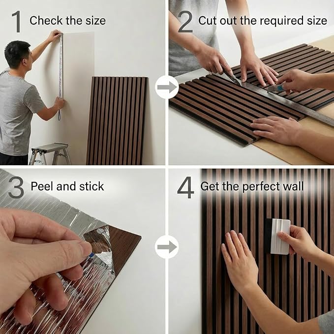 3D Wall Panels Peel and Stick – 15.74" x 236" PVC Faux Texture Wall Covering - Image 5