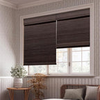 LUCKUP Cordless Bamboo Roman Blinds Shades - Image 6