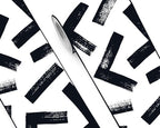 FLFK Black and White Design Wallpaper Border by FLFK