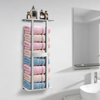 Bathroom Towel Storage Rack, Wall Mounted Bathroom Towel Rack, 30 inch Heavy - Image 2