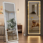 Koonmi Full Length Mirror with LED Lights, Big Mirror by KOONMI