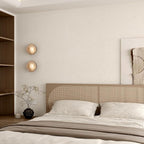 Natural White Wallpaper Grasscloth Textured Peel and Stick Wall - Image 5