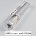 Haimin Grasscloth Wallpaper Peel and Stick 20.9in X 393in Fabric Contact Paper - Image 2