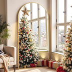 Prywot Arched Full Length Mirror, Modern Full Body Mirrors - Image 2