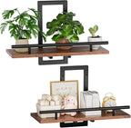 Sbosbo Floating Shelves for Wall, Plant Shelf Indoor, Wall Planters for Indoor by SBOSBO