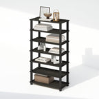 Furinno Turn-N-Tube Storage Shelves Set of 2, 4-Tier Stackable Standing Shelf - Image 5
