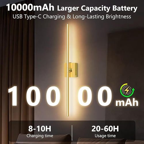 1 Pack Rechargeable Wall Sconce - Image 2