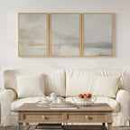 Framed Christian Wall Art Set of 3, Jesus Leaves the 99 Sheep Framed Canvas - Image 2