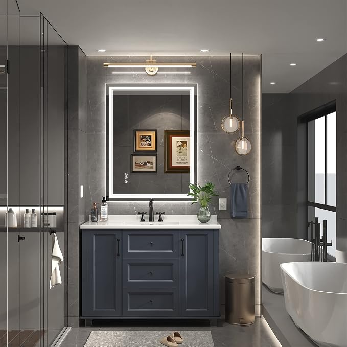 Ratsamee 28" x 36" Led Mirror for Bathroom - Image 2